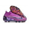 Nike Phantom GX Elite Dynamic Fit FG Lila Svart