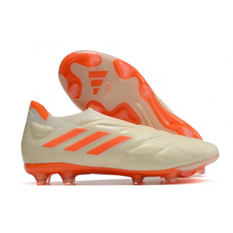 Fotbollsskor adidas Copa Pure+ FG Vit Orange