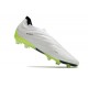 Fotbollsskor adidas Copa Pure+ FG Crazyrush - Vit Svart Lucid Lemon