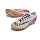 Nike Air Zoom Mercurial Vapor XV Elite FG Vit Svart Röd Guld