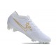 Nike Air Zoom Mercurial Vapor XV Elite FG Vit Blå Guld