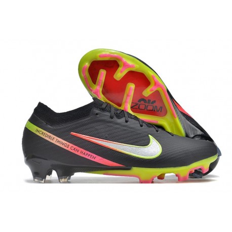 Nike Air Zoom Mercurial Vapor XV Elite FG Svart Silver
