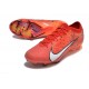 Nike Air Zoom Mercurial Vapor XV Elite FG Röd Vit