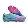 adidas X Crazyfast.1 Laceless FG Messi X Miami Blå Rosa