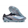 adidas X Crazyfast.1 Laceless FG Silver Blå Svart