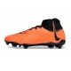 Fotbollsskor Nike Phantom Luna Elite FG Orange Svart