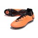 Fotbollsskor Nike Phantom Luna Elite FG Orange Svart