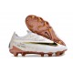 Fotbollsskor Nike Phantom GX Elite FG Vit Guld