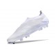 adidas Fotbollsskor Predator Elite Laceless FG Pearlized Vit Silver