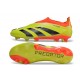 adidas Fotbollsskor Predator Elite Laceless FG Gul Svart Röd