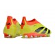adidas Fotbollsskor Predator Elite Laceless FG Gul Svart Röd