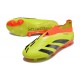 adidas Fotbollsskor Predator Elite Laceless FG Gul Svart Röd