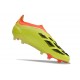 adidas Fotbollsskor Predator Elite Laceless FG Gul Svart Röd