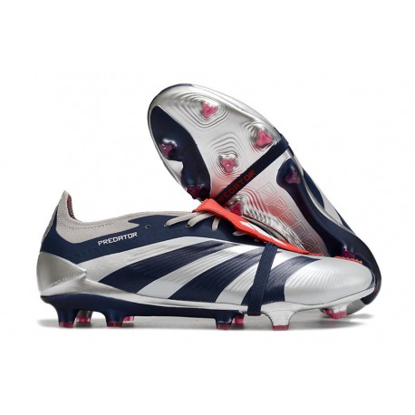 adidas Predator FT Elite FG Silver Svart Röd 