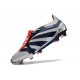 adidas Predator FT Elite FG Silver Svart Röd 