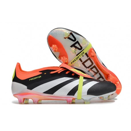 adidas Predator FT Elite FG Solar Energy Svart Vit Röd