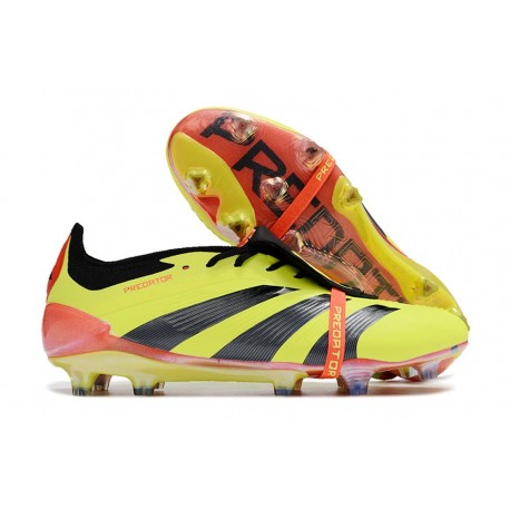 adidas Predator FT Elite FG Gul Svart Röd