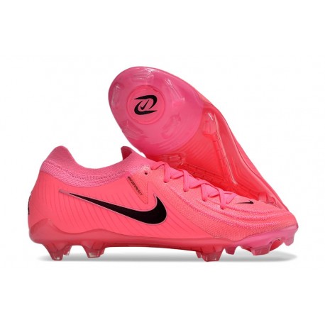 Nike Phantom Luna Elite L FG Rosa Svart