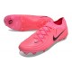 Nike Phantom Luna Elite L FG Rosa Svart