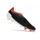 adidas Fotbollsskor Predator Elite Laceless FG Solar Energy Svart Vit Röd