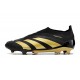 adidas Fotbollsskor Predator Elite Laceless FG Svart Guld 