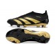 adidas Fotbollsskor Predator Elite Laceless FG Svart Guld 