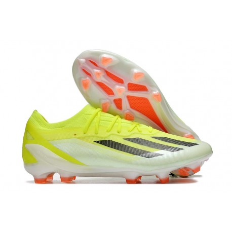 adidas X Crazyfast Messi.1 FG Solar Energy - Gul Svart Vit