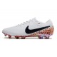Nike Tiempo Legend X Elite FG Vit Svart Orange