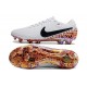 Nike Tiempo Legend X Elite FG Vit Svart Orange