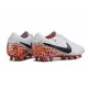 Nike Tiempo Legend X Elite FG Vit Svart Orange