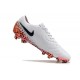 Nike Tiempo Legend X Elite FG Vit Svart Orange