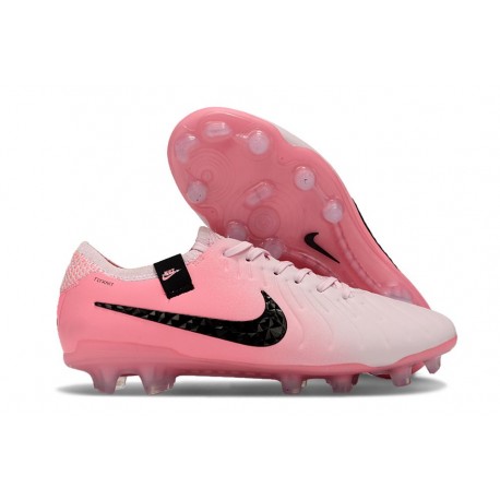 Nike Tiempo Legend X Elite FG Rosa Svart