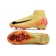 Nike Zoom Mercurial Superfly 10 Elite FG Gul Svart Rosa