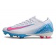 Nike Zoom Mercurial Vapor XVI Elite FG Vit Blå Rosa