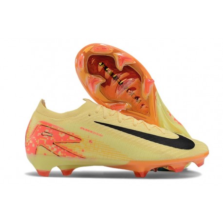 Nike Zoom Mercurial Vapor XVI Elite FG Gul Svart Rosa