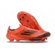 Fotbollsskor för Män Adidas F50+ FG Röd Svart