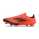Fotbollsskor för Män Adidas F50+ FG Röd Svart