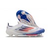 Fotbollsskor för Män Adidas F50+ FG Vit Blå Röd