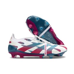 adidas Predator Fold-over Tongue Elite FG Vit Röd Blå