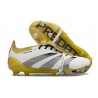 adidas Predator Fold-over Tongue Elite FG Vit Guld Silver