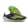 Adidas F50 Elite Snörlös FG Fotboll Skor Lila Gul