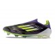 Adidas F50 Elite Snörlös FG Fotboll Skor Lila Gul