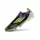 Adidas F50 Elite Snörlös FG Fotboll Skor Lila Gul