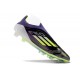 Adidas F50 Elite Snörlös FG Fotboll Skor Lila Gul