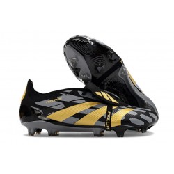 adidas Predator Fold-over Tongue Elite FG Svart Guld