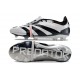 adidas Predator Fold-over Tongue Elite FG Silver Svart
