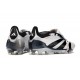 adidas Predator Fold-over Tongue Elite FG Silver Svart