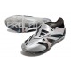 adidas Predator Fold-over Tongue Elite FG Silver Svart