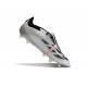 adidas Predator Fold-over Tongue Elite FG Silver Svart