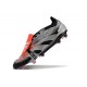 adidas Predator Fold-over Tongue Elite FG Svart Silver Röd 